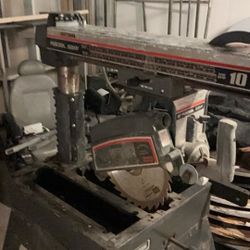 Craftsman 10” Radial Arm Saw