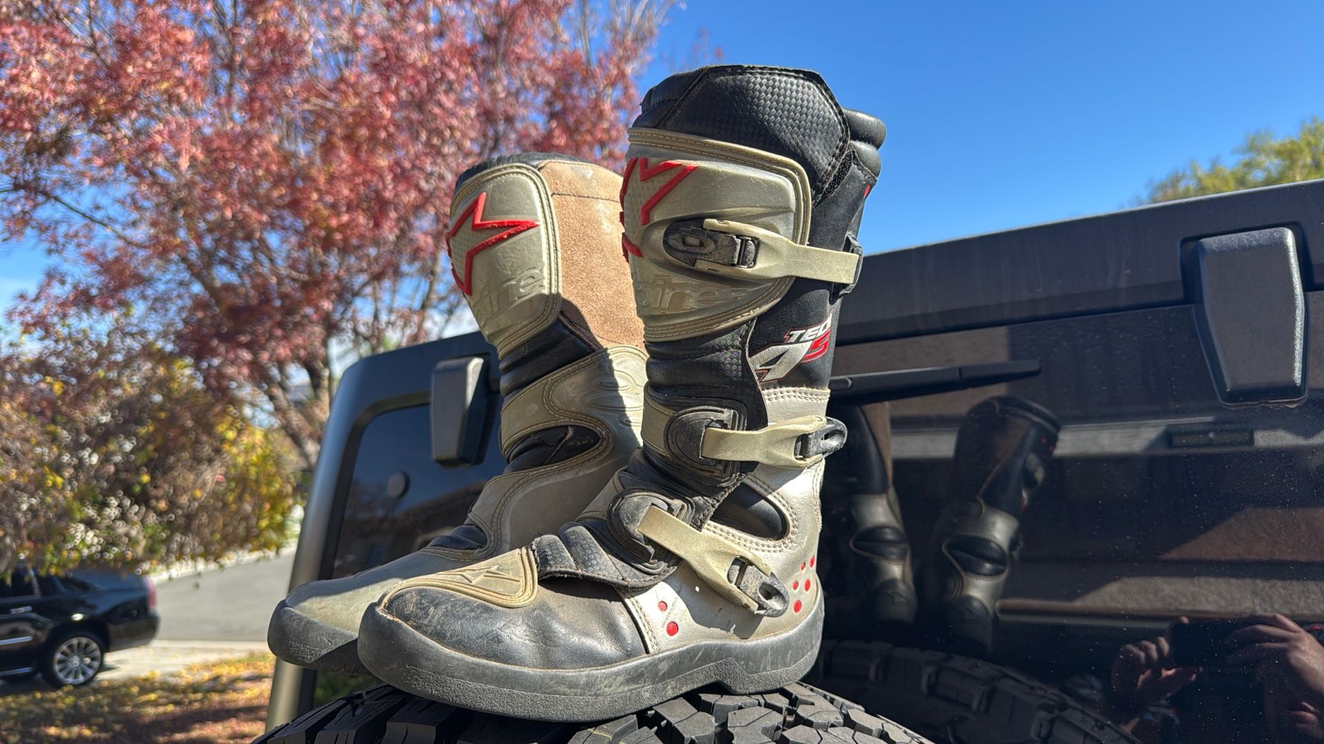 Alpine star Youth Tech 4s Boots Size Youth 6