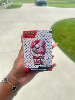 Pokemon Scarlet and Violet 151 Booster Bundle FS/FT