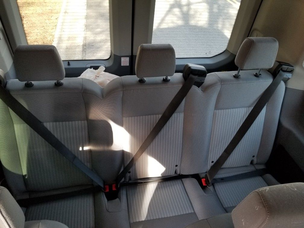 2018 Ford Transit xlt gray cloth seats for sale