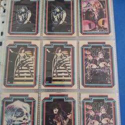 Kiss Trading Cards 