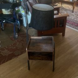 Coffee Bed Stand Table With Light