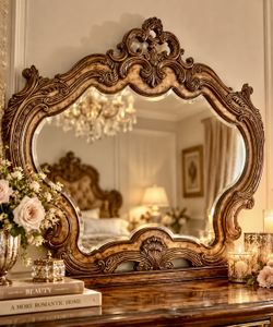 Michael Amini AICO Palais Royale Mirror