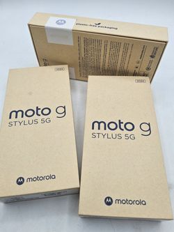 New Sealed Moto G Stylus 5g 2024 256gb Unlocked - Caramel Latte Color Just $200 Each! 
