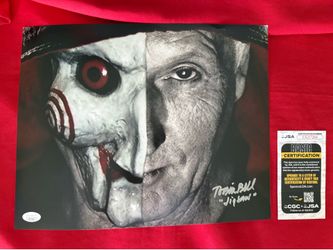 Tobin Bell Jigsaw Signed Autographed 11x14 Photo JSA COA