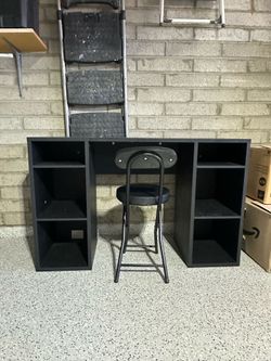 Small desk and chair