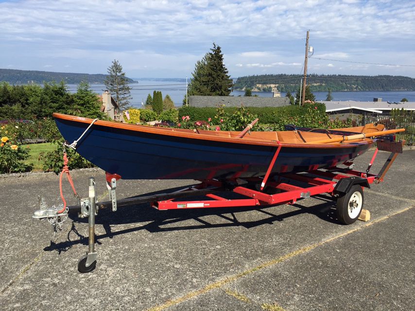 Photo 17 Ft Noreaster Dory with Trailer