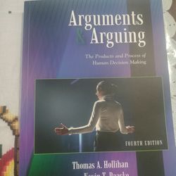 Arguments and Arguing