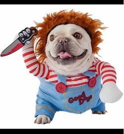 NEW CHUCKY CUSTOME FOR DOG