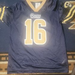 NFL Team Rams Jersey Youth Extra Large Number 16 Goff