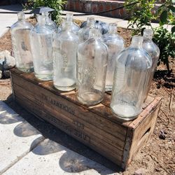 Antique Seltzer Bottles