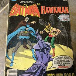 Batman And hawkman Comic