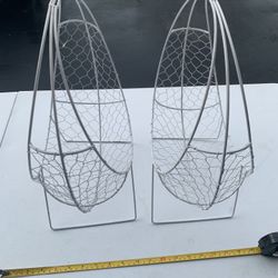 Set of 2 Wire Egg Chairs pick up Coral Springs 33071