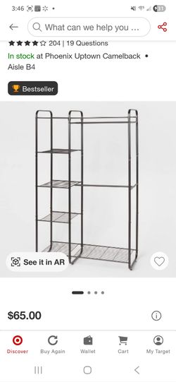 Free standing wardrobe