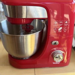 Red Stand Mixer 