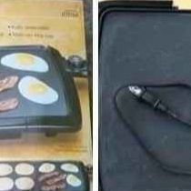 Electric Skillet / Frying Pan for - Pancakes, Meat , Vegetables etc.  Home / Camping 