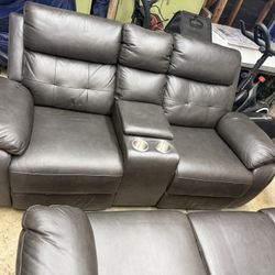 Reclining Sofas, A Set Of 2 