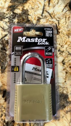 Master lock padlock 875dlf