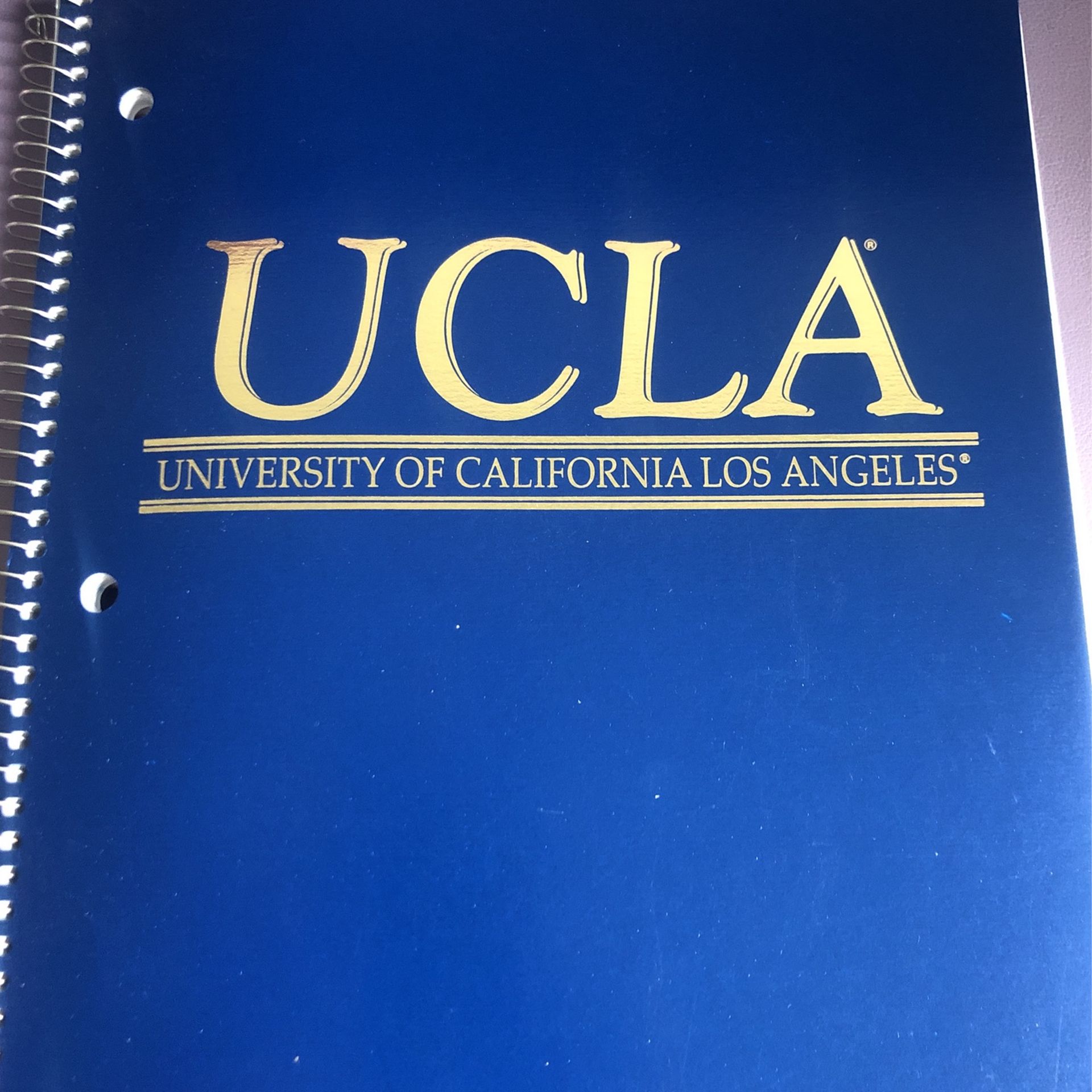 UCLA Notebook
