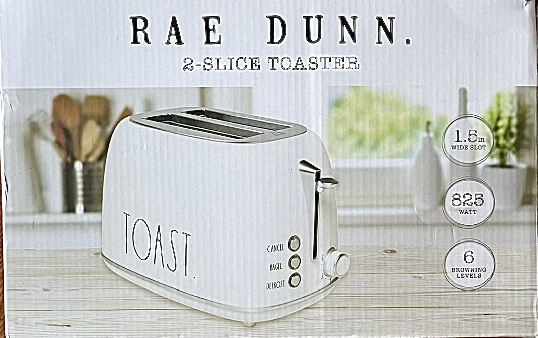 Rae Dunn 2 Slice Toaster