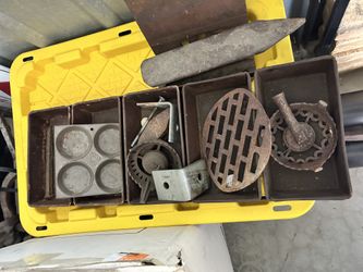 Antique Anval, Baking Molds, Misc Tools