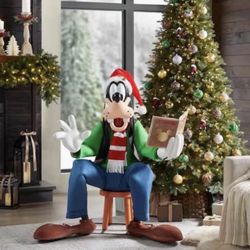 Disney 4 ft. Animated Holiday Goofy Animatronic Home Depot A4 2025 *BRAND NEW*