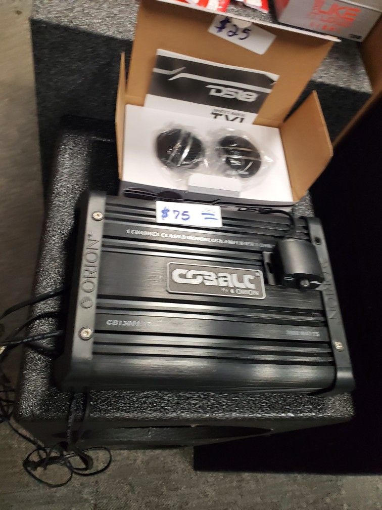 AMPLIFIERS NEW AND USED