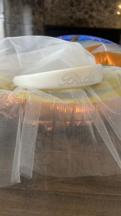 Bachelorette Veil & Balloon Wedding