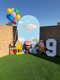 Ballon back drops