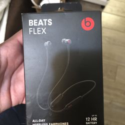 Black Beats Flex Headphones 