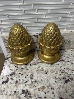 Gold Book Ends 
