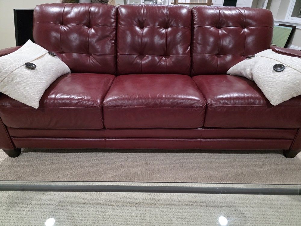 La-Z-Boy Leather Sofa