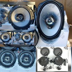 6x9" 6.5" 5.25" Or 4"  Ken Wood New  Speakers 