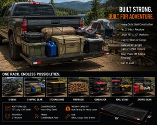 Multi Purpose Heavy Duty Hitch Rack