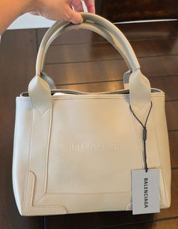Balenciaga Leather Top Handle Bag with Pouch