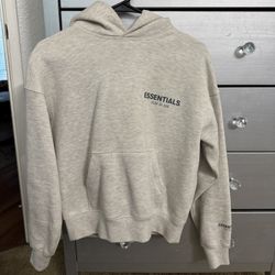Essentials Fear Of God Grey Hoodie Unisex