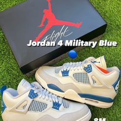 Jordan 4 Military Blue