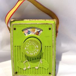 1960’s Fisher Price Pocket Radio Music Box “Happy Birthday To You” Collectible