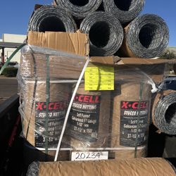   1 Rolls 17 Gauge Plain Stucco Mesh Chicken Wire