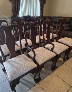Get your DINING ROOM CHAIRS reupholstered!