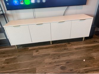 White. low credenza