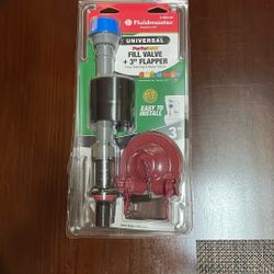 Fluid Master, Universal Fill Valve And 3 Inch Flapper