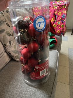 Red & Brown Ornaments 