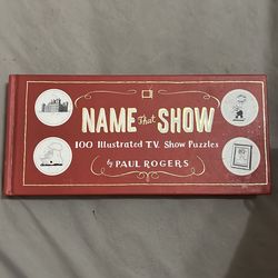 Name that Show - Family book game