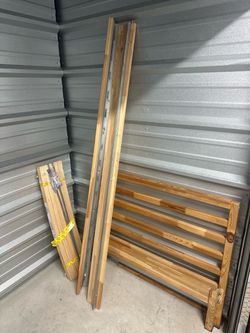 Wood  Bed Frame Parts