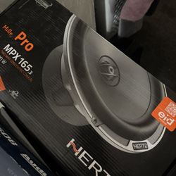 Hertz Mille High End Speakers 