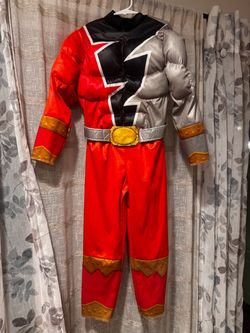 Power Rangers Dino Fury Red Ranger costume boys size 4-6