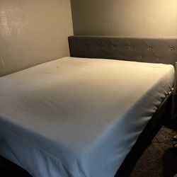 King Bed + Mattresses $75 For Both 
