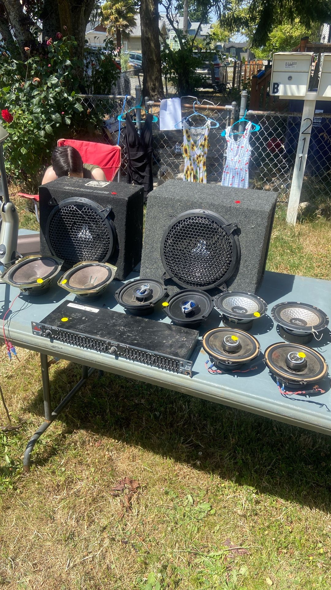 Car Audio Speaker Set Subwoofers And More