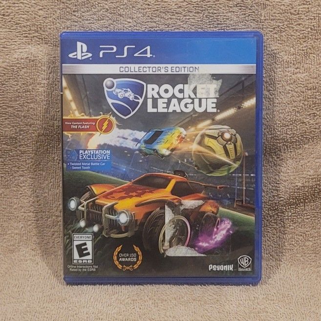 ROCKET LEAGUE (2015 PS4) SOCCER FUTBOL SPORT CAR BOOSTER PLAY SONY PLAYSTATION PS VIDEO GAME